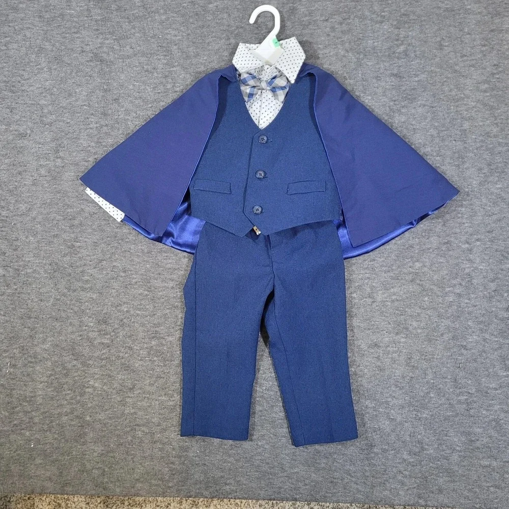 Gilderoy Lockhart Toddler Harry Potter Wizard Blue 18M Suit Cape Outfit Costume